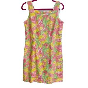 Lilly Pulitzer Tiki Bar Shift Dress